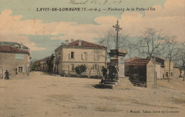 LAVIT DE LOMAGNE FAUBOURG DE LA PATTE-D'OIE COLORISEE TOILEE TBE - Lavit