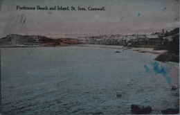 St Ives : Porthmeor Beach And Island - St.Ives
