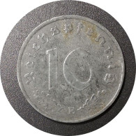 Monnaie Allemagne - 1941 E - 10 Reichspfennig - 10 Reichspfennig