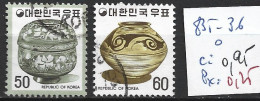 COREE DU SUD 835-36 Oblitérés Côte 0.95 € - Corée Du Sud