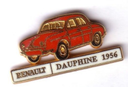 V92 Pin's Voiture Car De Légende Dauphine Gordini Renault 1956 Signé Cep Paris Qualité Arthus Achat Immédiat - Renault