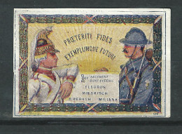 Vignette DELANDRE - France - 1er Regiment Infanterie - 1914 -18 WWI WW1 Poster Stamp - Erinnophilie
