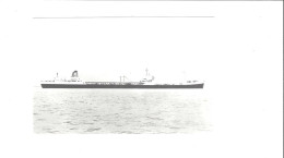 THEME  BATEAUX  S S LOVELLIA   REDER SHELLE TANKERS   ****  RARE        A SAISIR **** * - Pétroliers