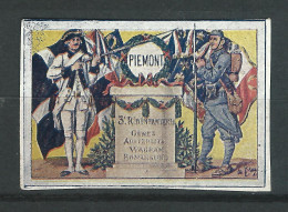 Vignette DELANDRE - France - 3 éme Regiment Infanterie - 1914 -18 WWI WW1 Poster Stamp - Erinnophilie