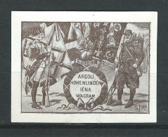 Vignette DELANDRE - France - 4 éme Regiment Infanterie - 1914 -18 WWI WW1 Poster Stamp - Erinnophilie