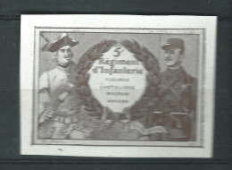 Vignette DELANDRE - France - 5 éme Regiment Infanterie - 1914 -18 WWI WW1 Poster Stamp - Erinnophilie