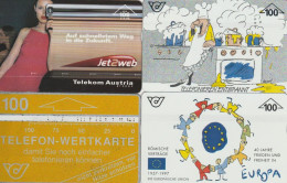 LOT 4 PHONE CARDS AUSTRIA (PY2094 - Autriche