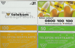 LOT 4 PHONE CARDS AUSTRIA (PY2097 - Autriche