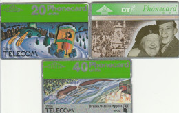 LOT 3 PHONE CARDS REGNO UNITO (PY2224 - BT Allgemeine