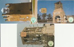 LOT 3 PHONE CARDS EMIRATI ARABI (PY2266 - Ver. Arab. Emirate