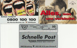 LOT 3 PHONE CARDS AUSTRIA (PY2090 - Austria