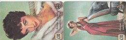 LOT 2 PREPAID PHONE CARDS PERSONAGGI (PY2139 - Personajes