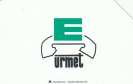 PHONE CARD PROTOTYPE ITALIA URMET (PY1266 - Usi Speciali