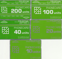 LOT 5 PHONE CARDS REGNO UNITO (PY1964 - BT Algemene Uitgaven