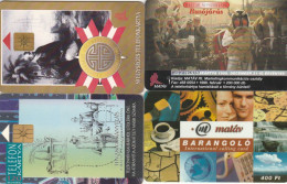 LOT 4 PHONE CARDS UNGHERIA (PY2173 - Hongrie