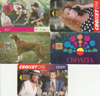 LOT 4 PHONE CARDS REPUBBLICA CECA (PY2250 - República Checa