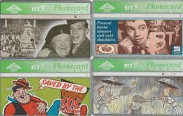 LOT 4 PHONE CARDS REGNO UNITO (PY2225 - BT Algemene Uitgaven