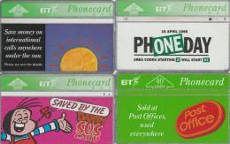 LOT 4 PHONE CARDS REGNO UNITO (PY2004 - BT Algemene Uitgaven