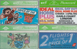 LOT 4 PHONE CARDS REGNO UNITO (PY2007 - BT Algemene Uitgaven