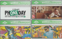 LOT 4 PHONE CARDS REGNO UNITO (PY1995 - BT Algemene Uitgaven