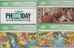 LOT 4 PHONE CARDS REGNO UNITO (PY1995 - BT Allgemeine