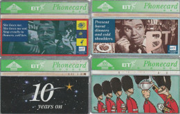 LOT 4 PHONE CARDS REGNO UNITO (PY1997 - BT Allgemeine