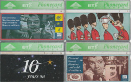 LOT 4 PHONE CARDS REGNO UNITO (PY1994 - BT Allgemeine