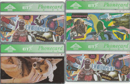 LOT 4 PHONE CARDS REGNO UNITO (PY1985 - BT Algemene Uitgaven