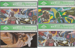 LOT 4 PHONE CARDS REGNO UNITO (PY1985 - BT Allgemeine