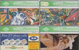 LOT 4 PHONE CARDS REGNO UNITO (PY1984 - BT Allgemeine