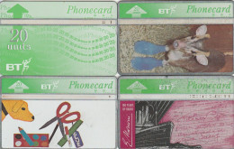 LOT 4 PHONE CARDS REGNO UNITO (PY1978 - BT Allgemeine