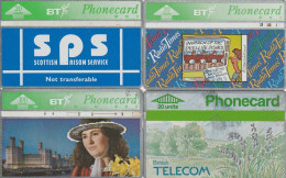 LOT 4 PHONE CARDS REGNO UNITO (PY1973 - BT Algemene Uitgaven