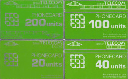 LOT 4 PHONE CARDS REGNO UNITO (PY1963 - BT Allgemeine
