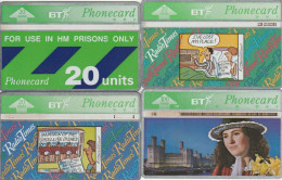 LOT 4 PHONE CARDS REGNO UNITO (PY1971 - BT Algemene Uitgaven