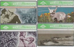 LOT 4 PHONE CARDS REGNO UNITO (PY1969 - BT Algemene Uitgaven