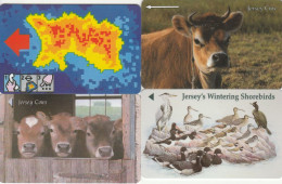 LOT 4 PHONE CARDS JERSEY (PY2085 - [ 7] Jersey Und Guernsey
