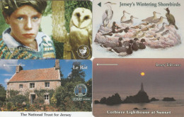 LOT 4 PHONE CARDS JERSEY (PY2088 - [ 7] Jersey Und Guernsey