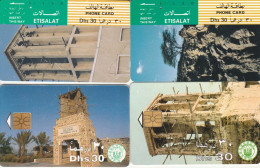 LOT 4 PHONE CARDS EMIRATI ARABI (PY2261 - Emirats Arabes Unis