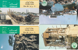 LOT 4 PHONE CARDS EMIRATI ARABI (PY2260 - Ver. Arab. Emirate