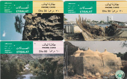 LOT 4 PHONE CARDS EMIRATI ARABI (PY2257 - Emiratos Arábes Unidos