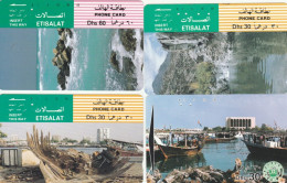 LOT 4 PHONE CARDS EMIRATI ARABI (PY2256 - Emirats Arabes Unis