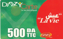 PREPAID PHONE CARD ALGERIA (PY244 - Algeria