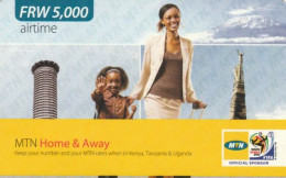 PREPAID PHONE CARD RWANDA (PY56 - Ruanda