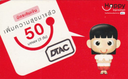 PREPAID PHONE CARD THAINLANDIA (PY2750 - Thaïlande