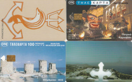 4 PHONE CARDS GRECIA (PY2658 - Griechenland