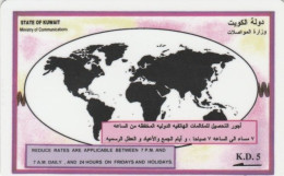 PHONE CARD KUWAIT (PY998 - Koweït