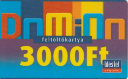 PREPAID PHONE CARD UNGHERIA WESTEL (PY625 - Hungary