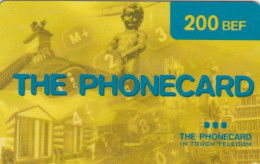 PREPAID PHONE CARD BELGIO (PY523 - Carte GSM, Ricarica & Prepagata