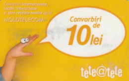 PREPAID PHONE CARD MOLDOVA (PY489 - Moldavië