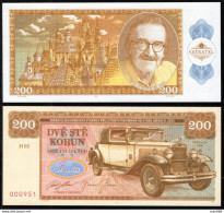 Czech Republic - 2022 - Skoda 643 - Vaclav Zapadlik, Stamp Artist - Sberatel '22 Collectors' Fair - Souvenir Banknote - República Checa